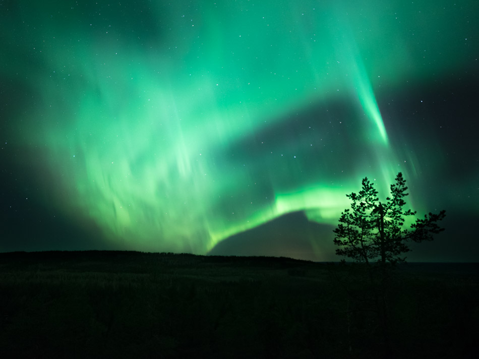 valokuvataulut prints - riku karjalainen - the northern lights